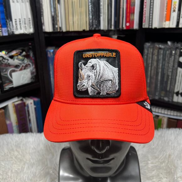 GOORIN BROS RHINOCEROUS UNSTOPPABLE HAT / TRUCKER HAT FARM - Picture 1 of 5